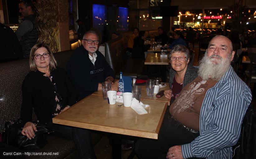 Joanne, Alan, Carol and D'Arcy