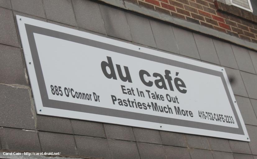 du caf&eacute;
