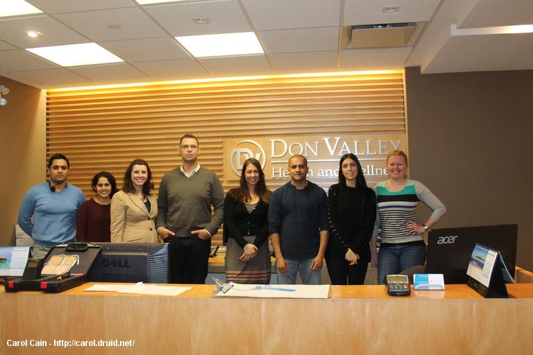 The staff at Don Valley Health and Wellness