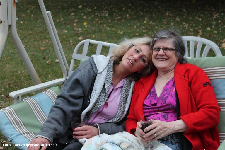 Charlene and Carol - Thanksgiving 2014