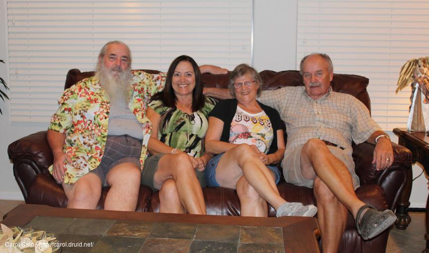 D'Arcy, Norma, Carol and Peter