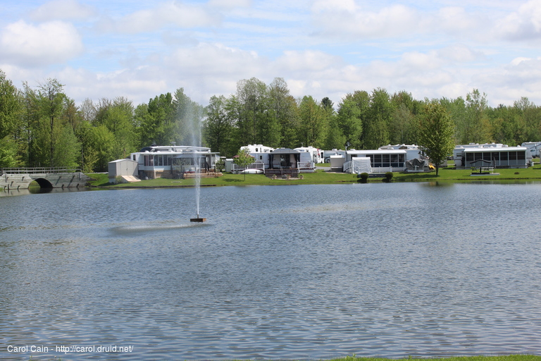 Man-made lake in Kittawa