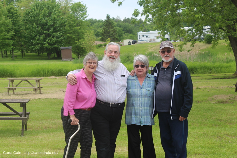 Carol, D'Arcy, Po and Joe