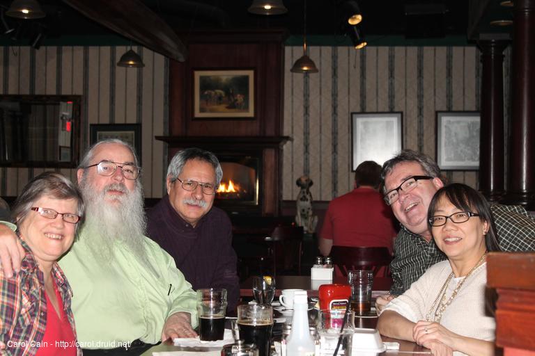 Carol, D'Arcy, Jeremy, Gary and Jenny