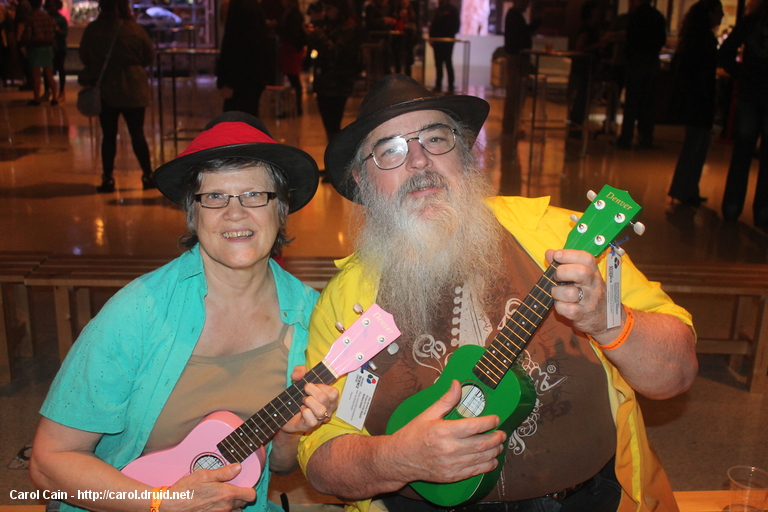 Carol and D'Arcy - Ukelele monsters