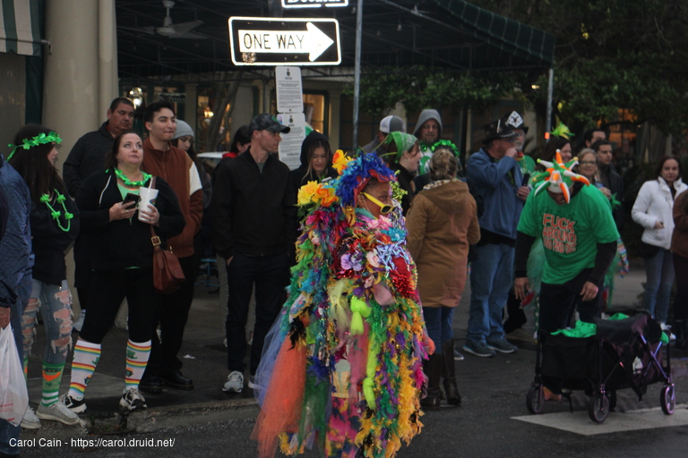 St Patrick'sDay parade in the French Quarter 2023