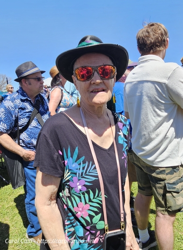 Carol at French Quarter Fest 2025